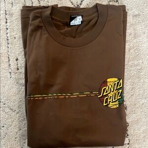 Santa Cruz Brown Graphic T-Shirt